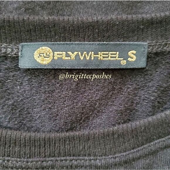FLYWHEEL Black Meshed Sleeve Sweater - Picture 11 of 12